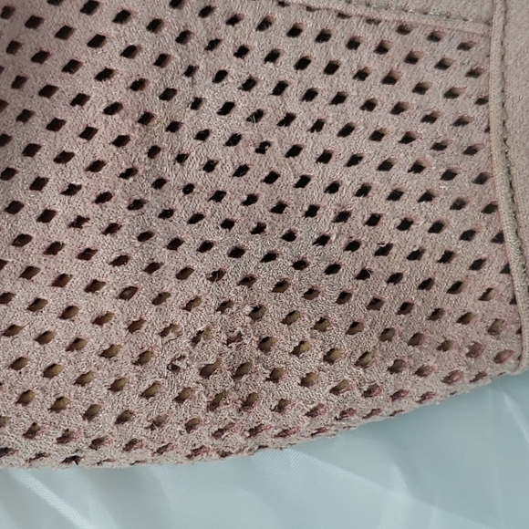 UNISA Slingback Heels Womens 9M pink suede Open Toe Block Heel - Picture 9 of 12